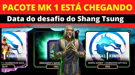 MK Mobile Chegando presente Pacote MK 1 está chegando Saiu a data