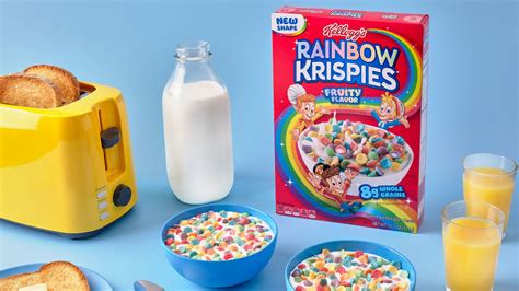 Kellogg S New Rainbow Krispies Give The Classic Cereal A Fruity Twist