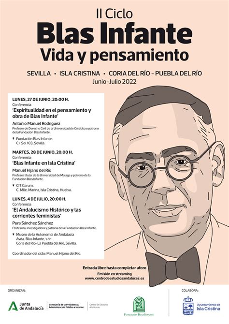 Tres Nuevas Conferencias Rememoran La Vida Y El Legado De Blas Infante