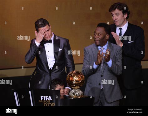 Cristiano ronaldo ballon d'or ceremony hi-res stock photography and ...