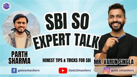 SBI SO Expert Talk Honest Tips Tricks For SBI SO All Important