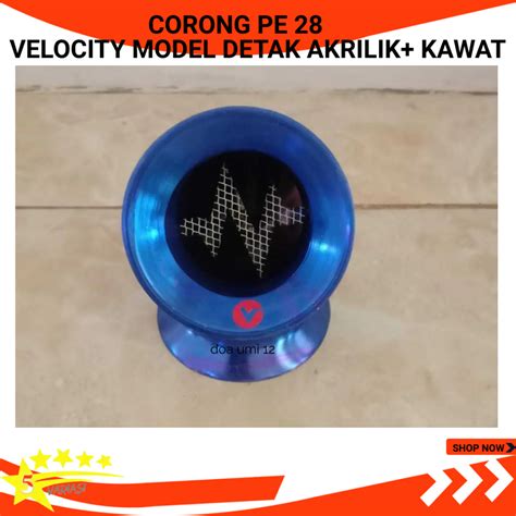 Jual Corong Veloscope Pe Universal Velocity Model Bolong Detak