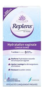 REPLENS Gel Hydratant Vaginal pour Sécheresse Intime Sans Parfum ni