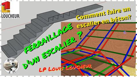 Comment Faire Un Escalier B Ton Le Ferraillage Youtube