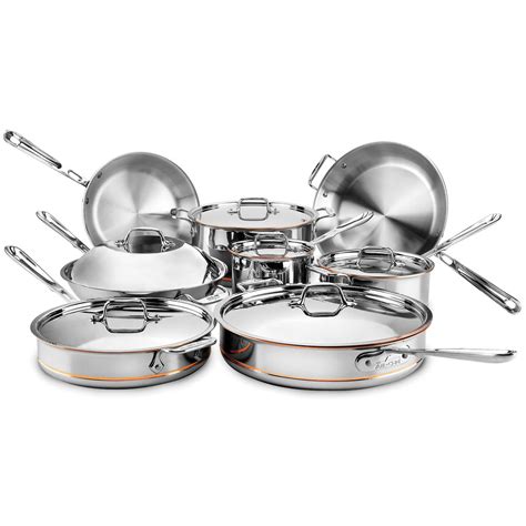 All-Clad Copper Core 14 Piece Cookware Set – Cutlery and More