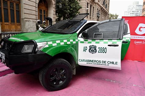 Orrego Presenta Modelo De Camioneta Blindada Para Carabineros