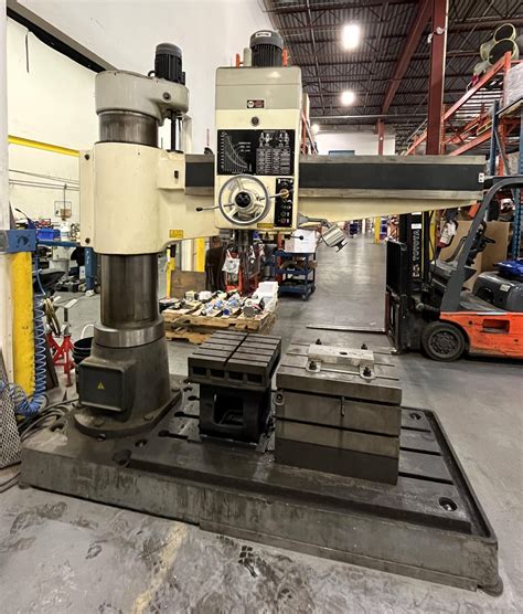 Used Modern Radial Arm Drill Coast Machinery Group