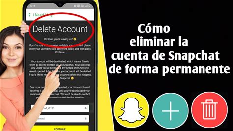 Cómo eliminar una cuenta de Snapchat de forma permanente 2023