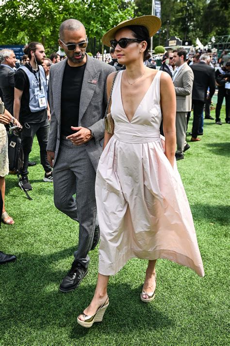 Photo Tony Parker Et Sa Femme Aliz Lim Au Photocall De La Me