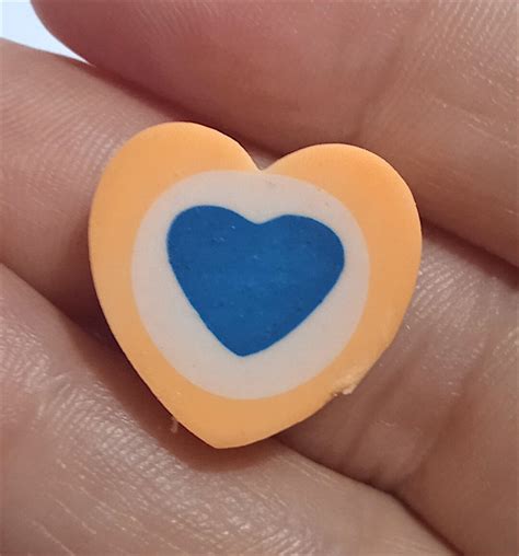 Heart Heart 80s Taiwan Tiny Eraser Rubber Radiergummi Rubber Etsy