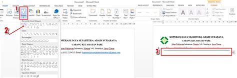 Cara Membuat Garis Kop Surat Di Word Mudah Dan Simpel