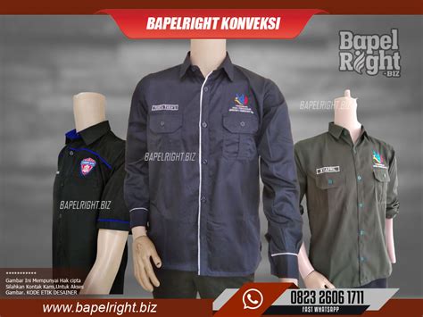 Baju PDH Warna Biru Dongker Keren | bapelright.biz