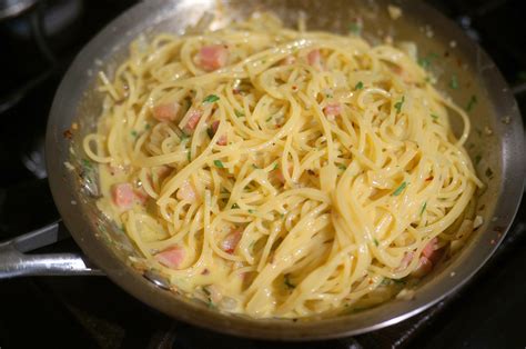 [homemade] Spaghetti Carbonara Food