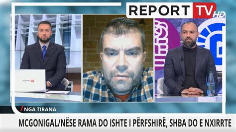 Report TV Rasti Mcgonigal Nuk Krijon Impakt Te Publiku Shqiptar YouTube