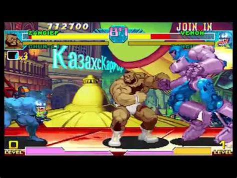 Marvel Vs Capcom 1 Arcade Chun Li Zangief Playthrough July 13