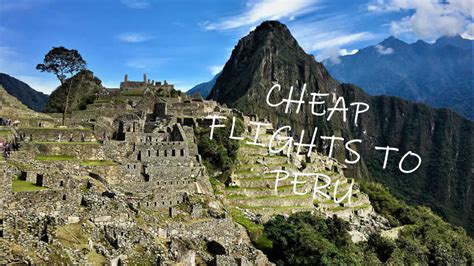 How to find cheap flights to Peru - Dos Manos Perú Travel