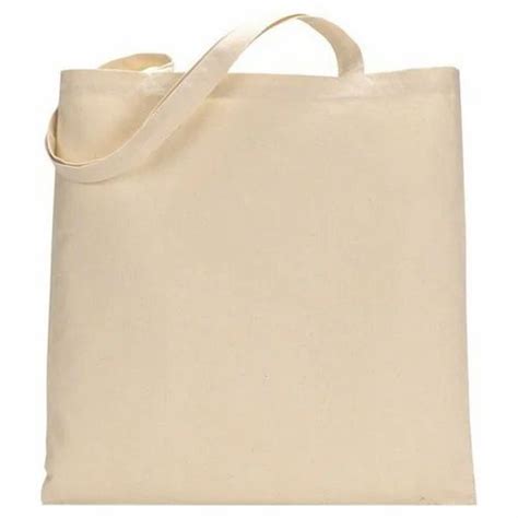 Loop Off White Cotton Shopping Bag Capacity 5 Kg Size Dimension 6