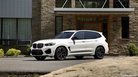 BMW X3 M | 2020MY Competition (Color: Alpine White) | Front Three-Quarter