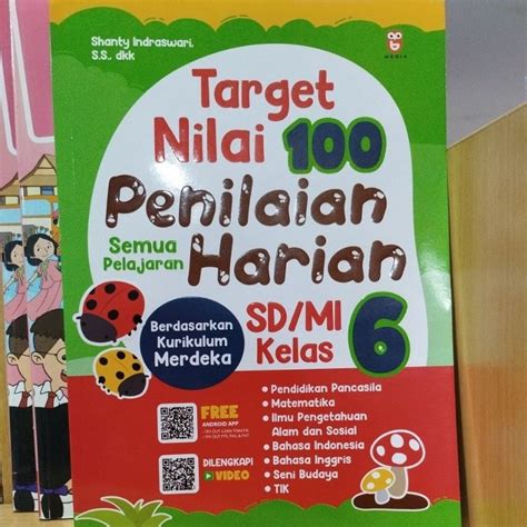 Jual Jual Buku Target Nilai Penilaian Harian Sd Mi Kelas Semua