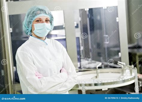 Pharmaceutical Factory Worker Stock Image Image Of Fettler Laborer