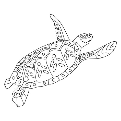 Coloring Pages Of Baby Sea Turtles