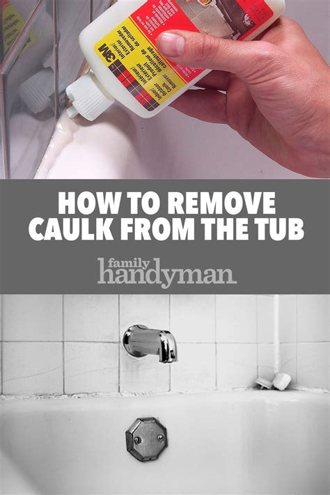 Caulk Removal And Caulk Substitute Installation Directions Artofit