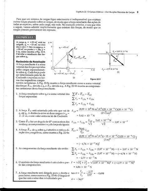 Exerc Cios Resolvidos Campo El Trico Halliday Cap F Sica