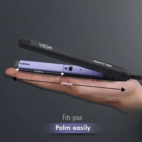 Vega Professional Hair Straightener Vpvhs 10 Black At Rs 1200 00