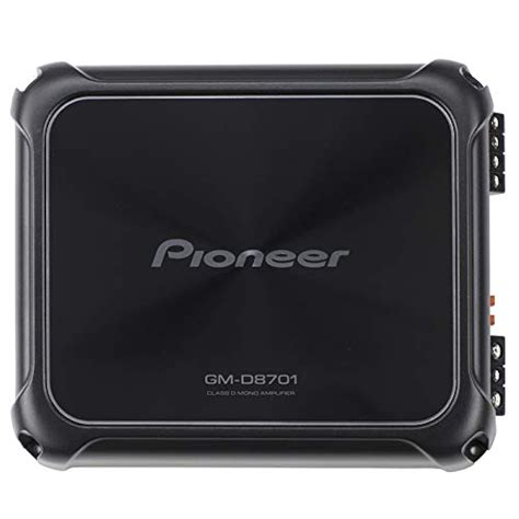 Buy Pioneer Car Amplifier GM D8701 Class D Mono Amplifier With Wired