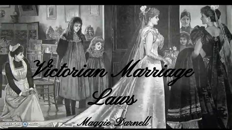 Victorian Marriage Presentation Youtube