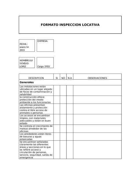 Formatoinspeccionlocativaword Phpapp Formato