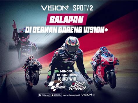 Motogp Jerman Live Di Vision Simak Jadwal Lengkapnya Di Sini