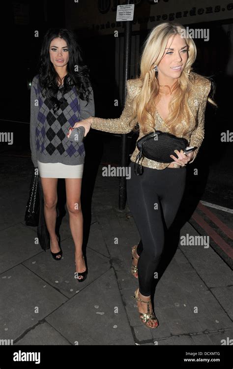 The Only Way Is Essex Girls Lauren Pope Chole Simms And Frankie Essex Enjoy A Night Out At A