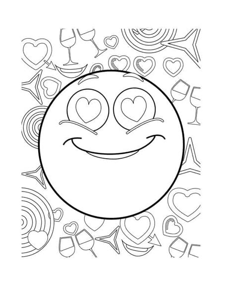 Coloriage Emojis Gratuits Pour Les Enfants T L Charger Et Imprimer