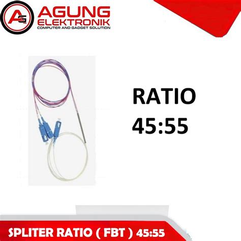 Jual Splitter Ratio 45 55 Three Window FBT Spliter Ratio Coupler Rasio