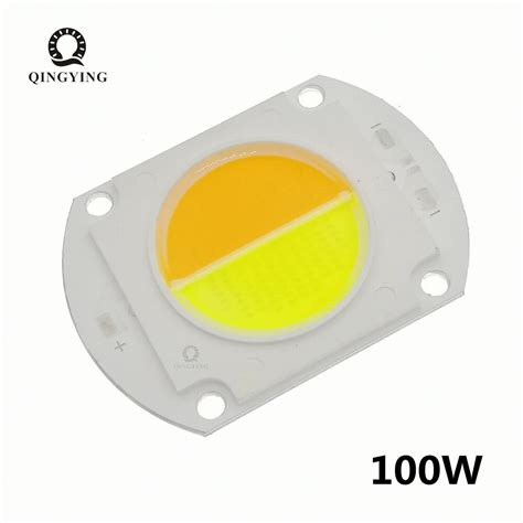 Dual Color High Power LED COB Chip Para Holofote Ao Ar Livre L Mpada