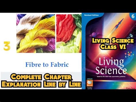 Fibre To Fabric Chapter Living Science Ratna Sagar Class Cbse