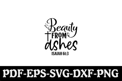 Beauty From Ashes Svg Graphic By Creativekhadiza Creative Fabrica