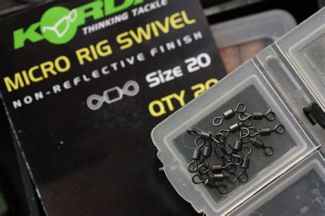 Korda Micro Rig Swivels Invicta Angling