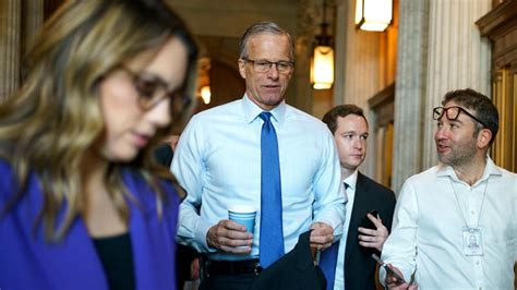 Thune Gets Backers In Senate Gop Leadership Race