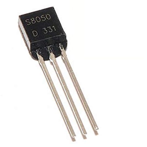 S8050 Bipolar (BJT) Transistor NPN 25V 0.5A 100MHz 1W