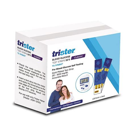 Buy Trister Blood Glucose Test Strips 50 S Online At Best Price In The