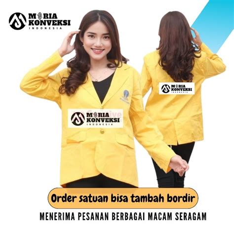 Jual Ready Stok Jas Blazer Almamater Universitas Terbuka Ut Murah