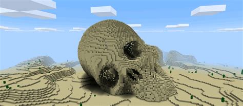 Ancient Human Skull Creation MCPE Maps Minecrafts Us