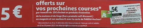 Anti Crise Fr Auchan En Bon Dachat Par Tranche De Dachats