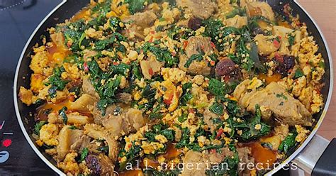 Lumpy Nigerian Egusi Soup Recipe - All Nigerian Recipes