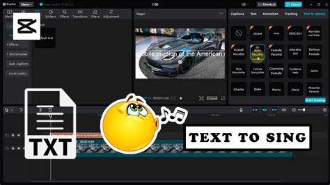 How To Use Text To Speech In Capcut Video Editing Applicaton Youtube