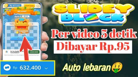 Update Terbaru Nuyul Iklan Detik Slidey Block Game Penghasil Saldo