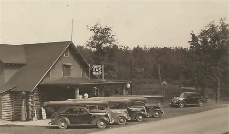 Cen Baldwin Mi Rppc 1930s At The Rustic Government Lake In Flickr