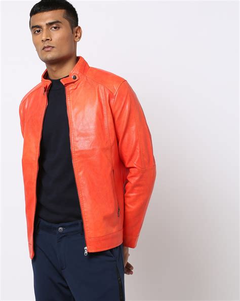 Mens Orange Jacket Ubicaciondepersonascdmxgobmx